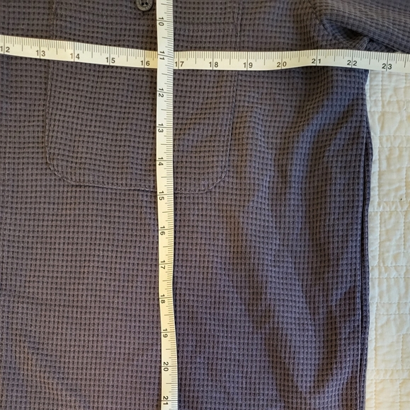 Columbia Titanium Men's Large S/S Shirt Dark Gray - Picture 5 of 6